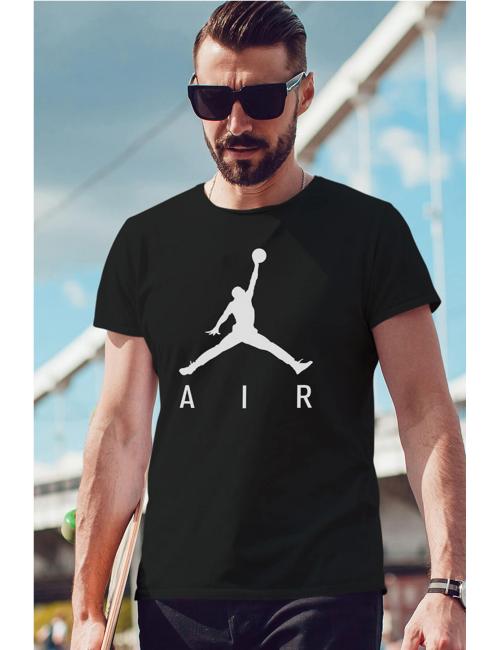 Air Jordan 03 Siyah NBA Erkek Tshirt - Tişört